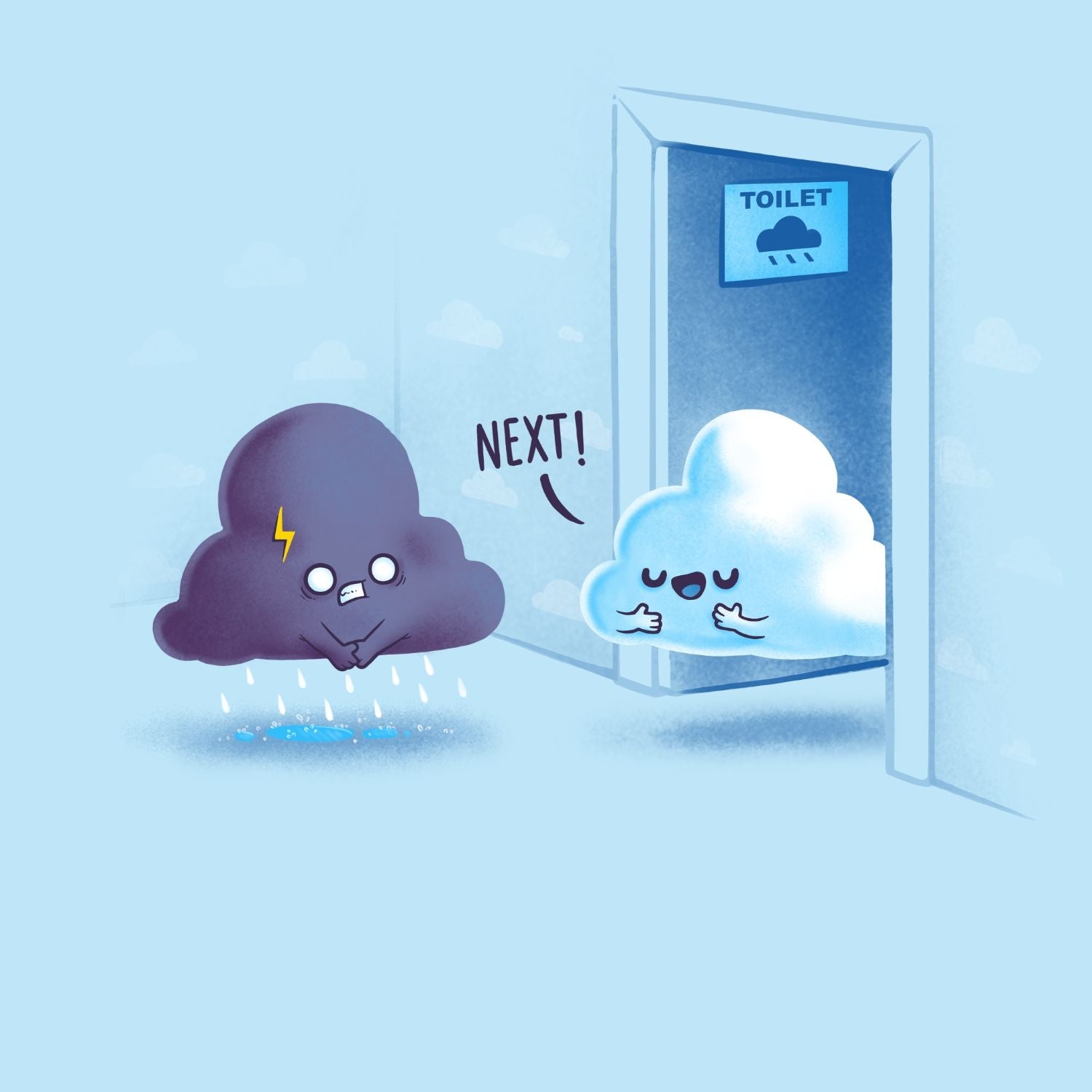 Rainy Queue