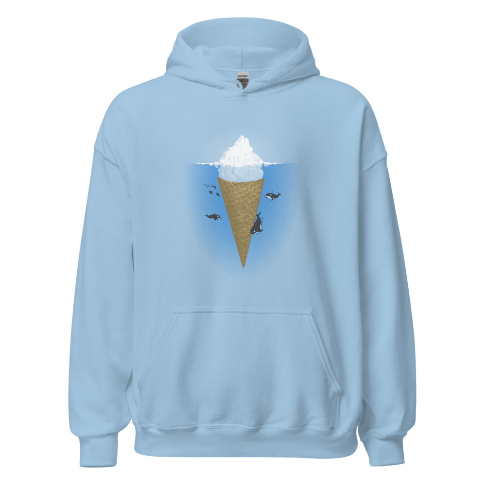 hoodie - Light Blue