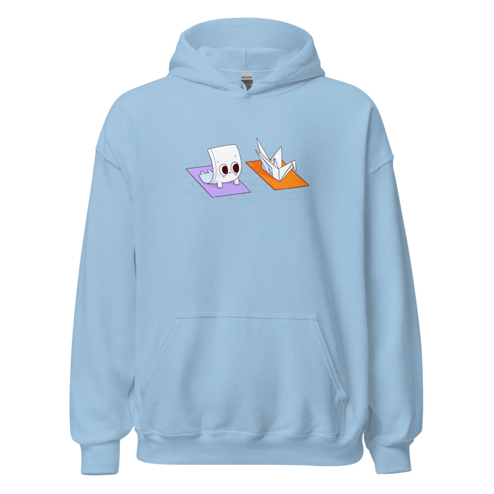 hoodie - Light Blue