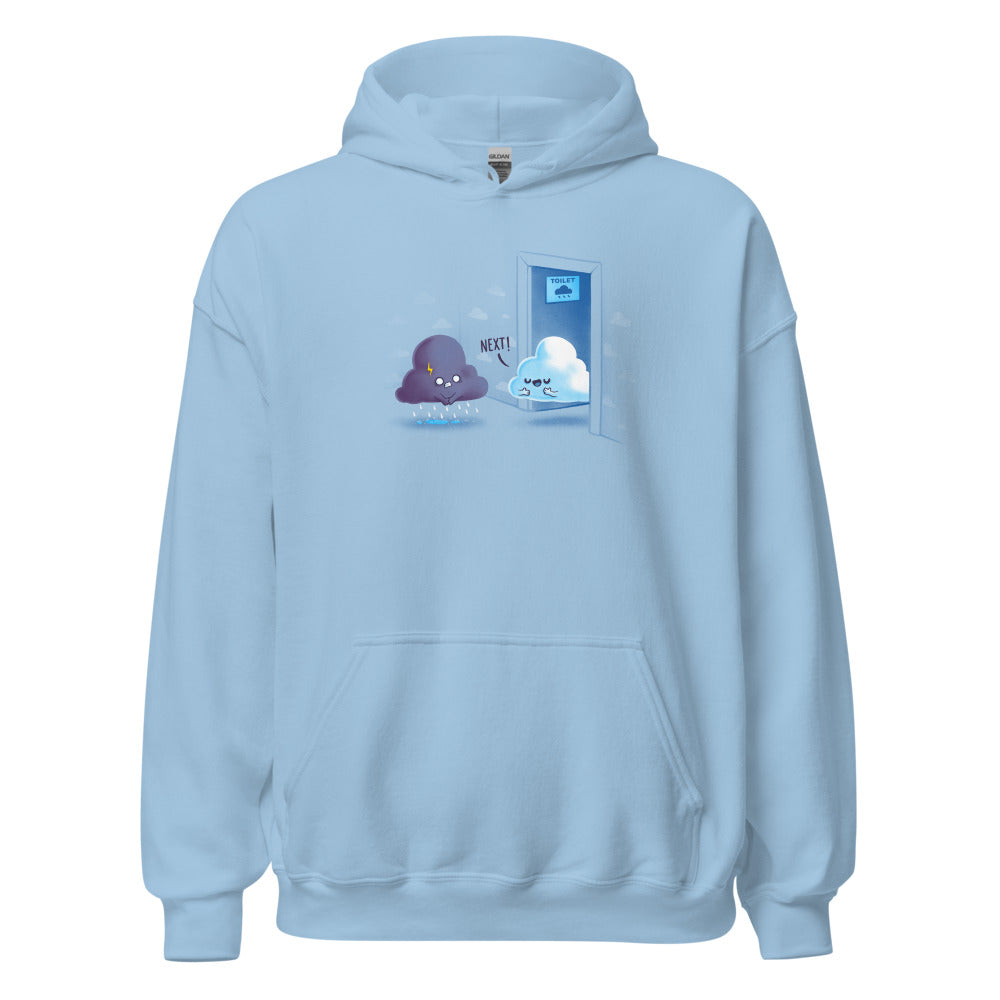 hoodie - Light Blue