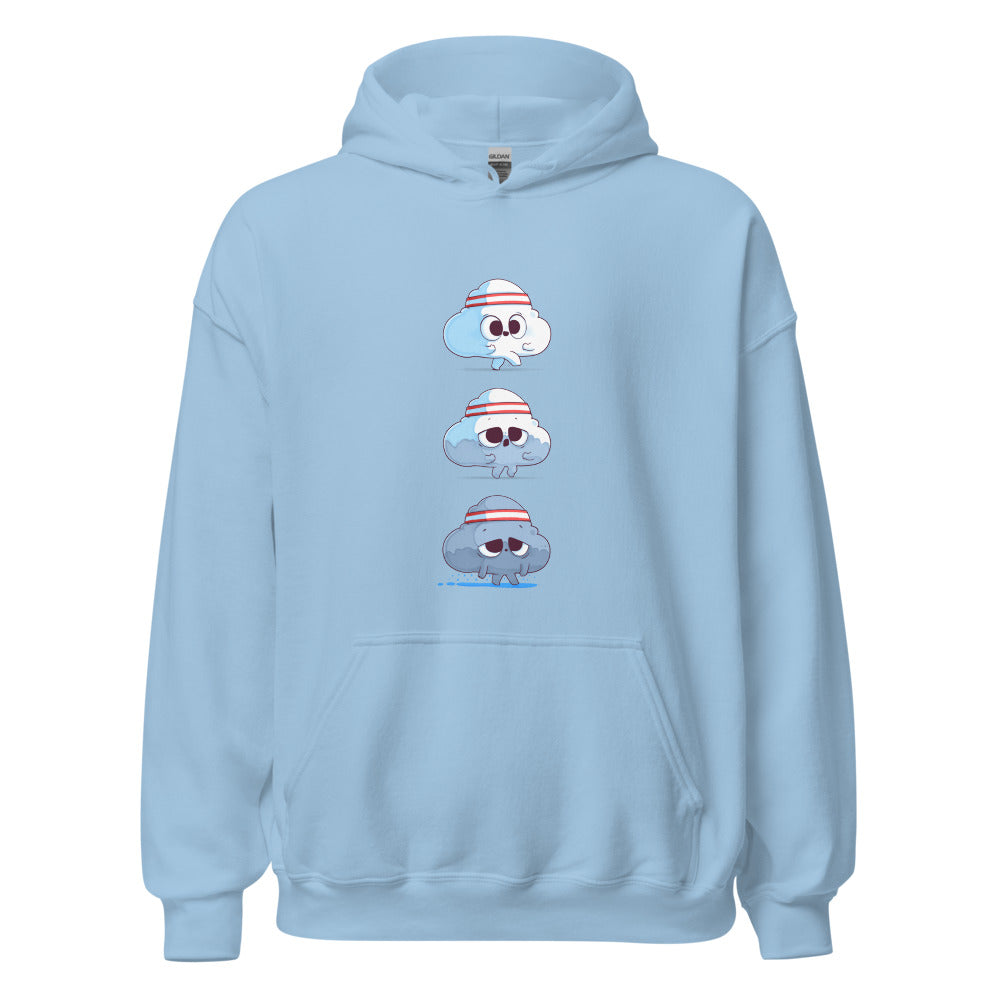 hoodie - Light Blue