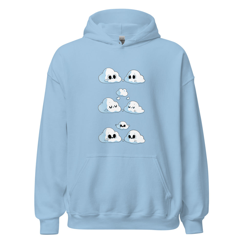 hoodie - Light Blue