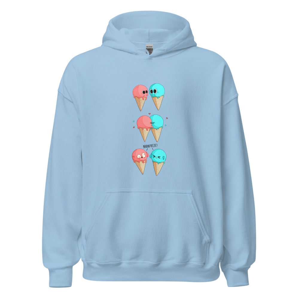 hoodie - Light Blue