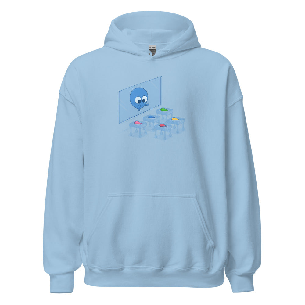hoodie - Light Blue
