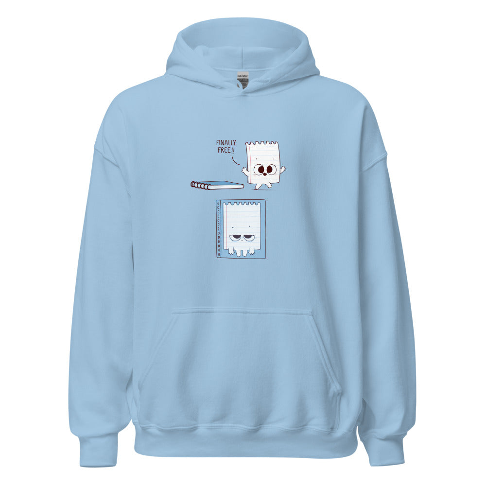 hoodie - Light Blue