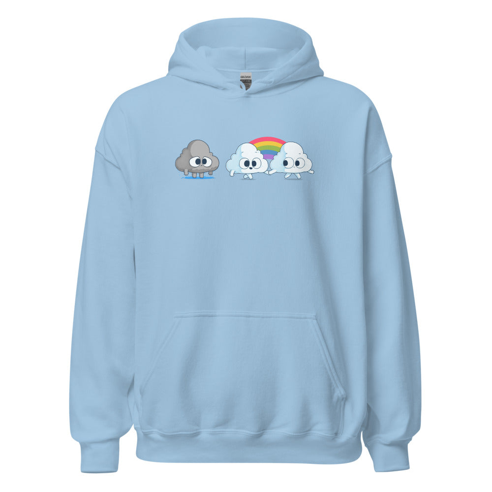 hoodie - Light Blue