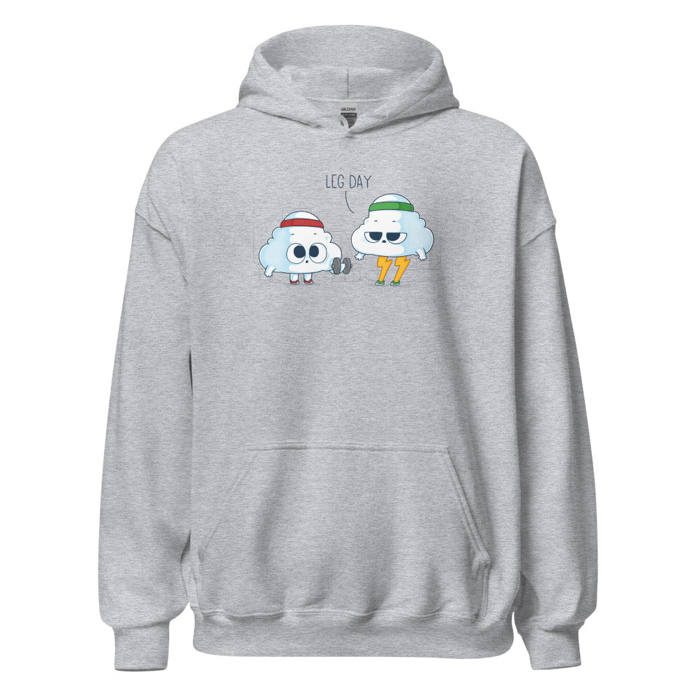 hoodie - Sport Grey
