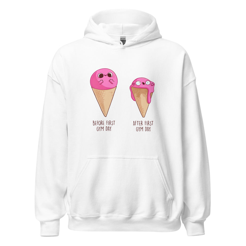 hoodie - White