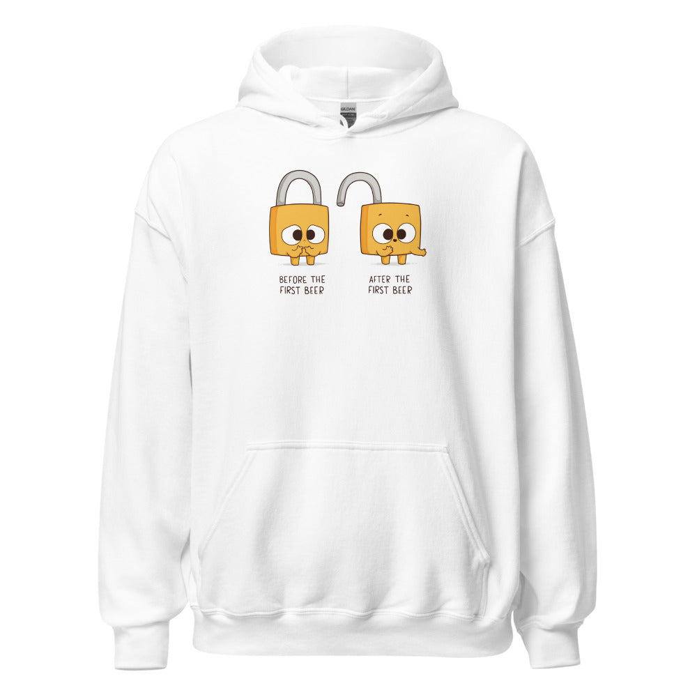 hoodie - White